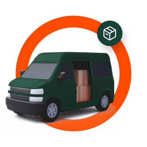 insured shipment icon